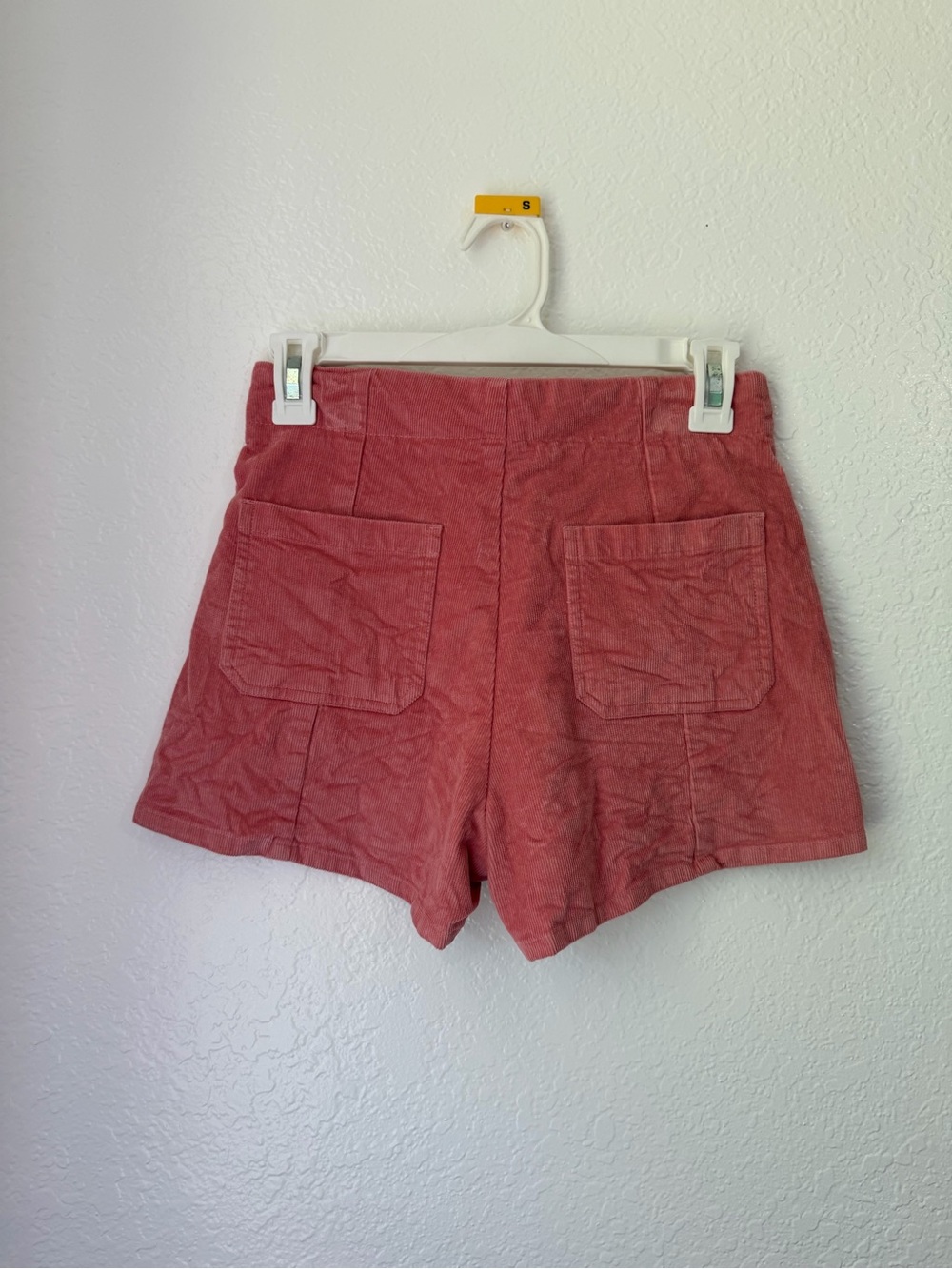 Roxy High Waist Corduroy Shorts - Dusty Rose - Picture 4 of 8